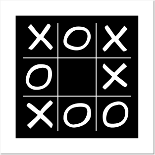 Tic Tac Toe Posters and Art